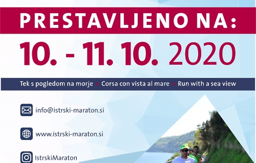 Istrski maraton odpovedan